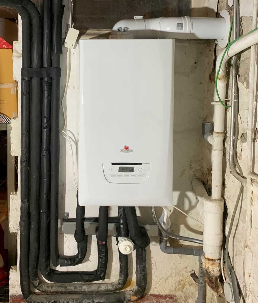 Plombier chauffagiste Lorient remplacement chaudière Gaz