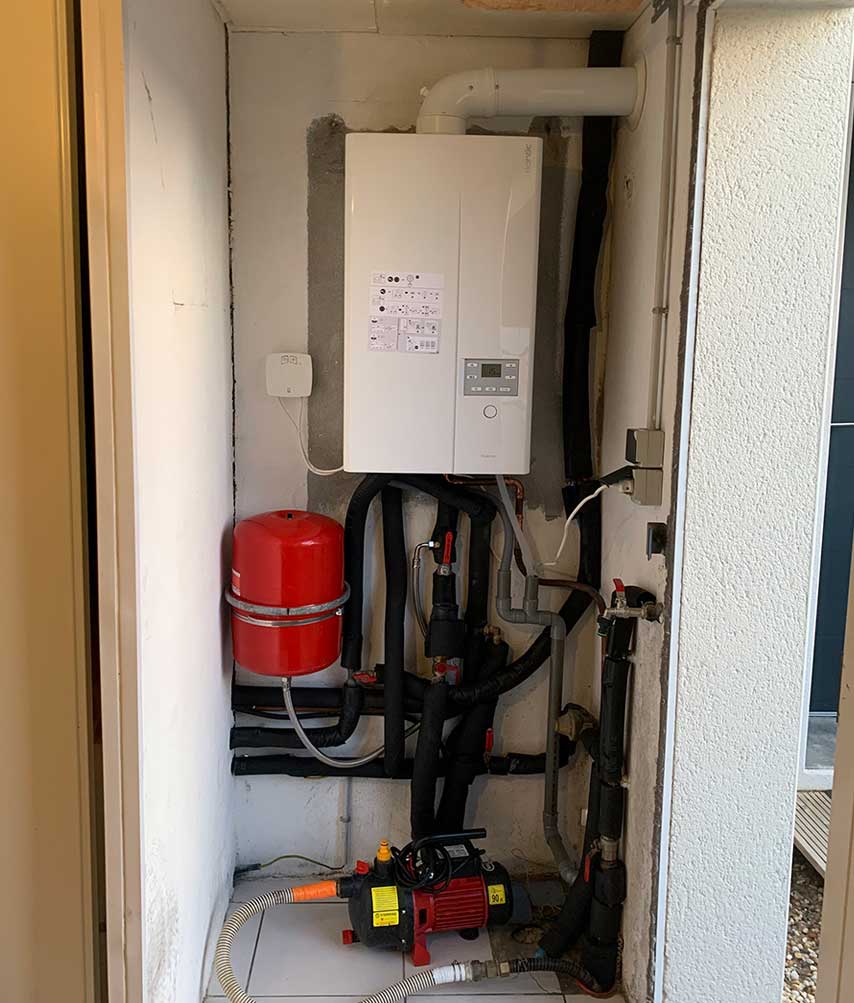 Plombier chauffagiste Lorient remplacement chaudière Gaz
